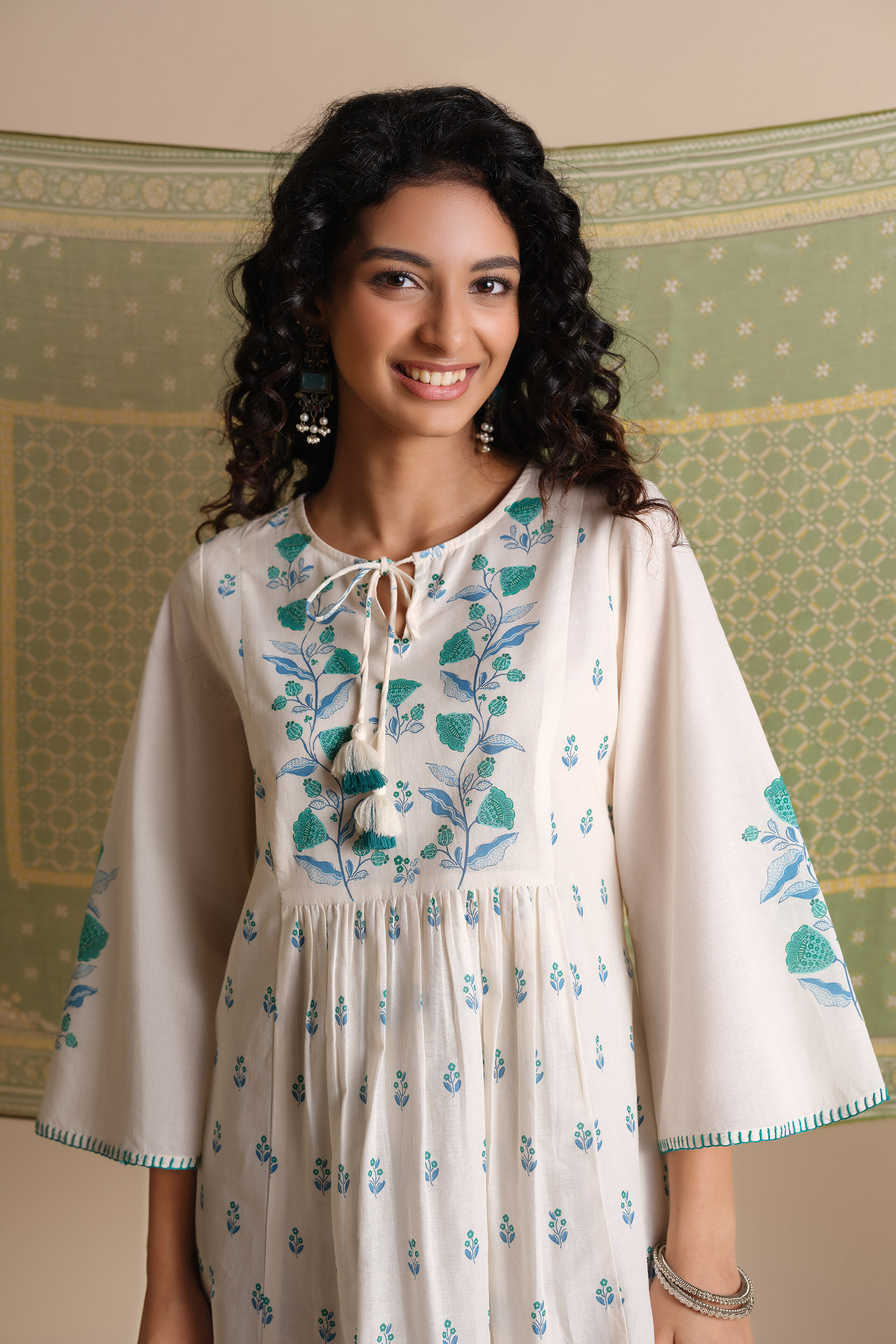 Udta Firta Tunic, Off White, image 3